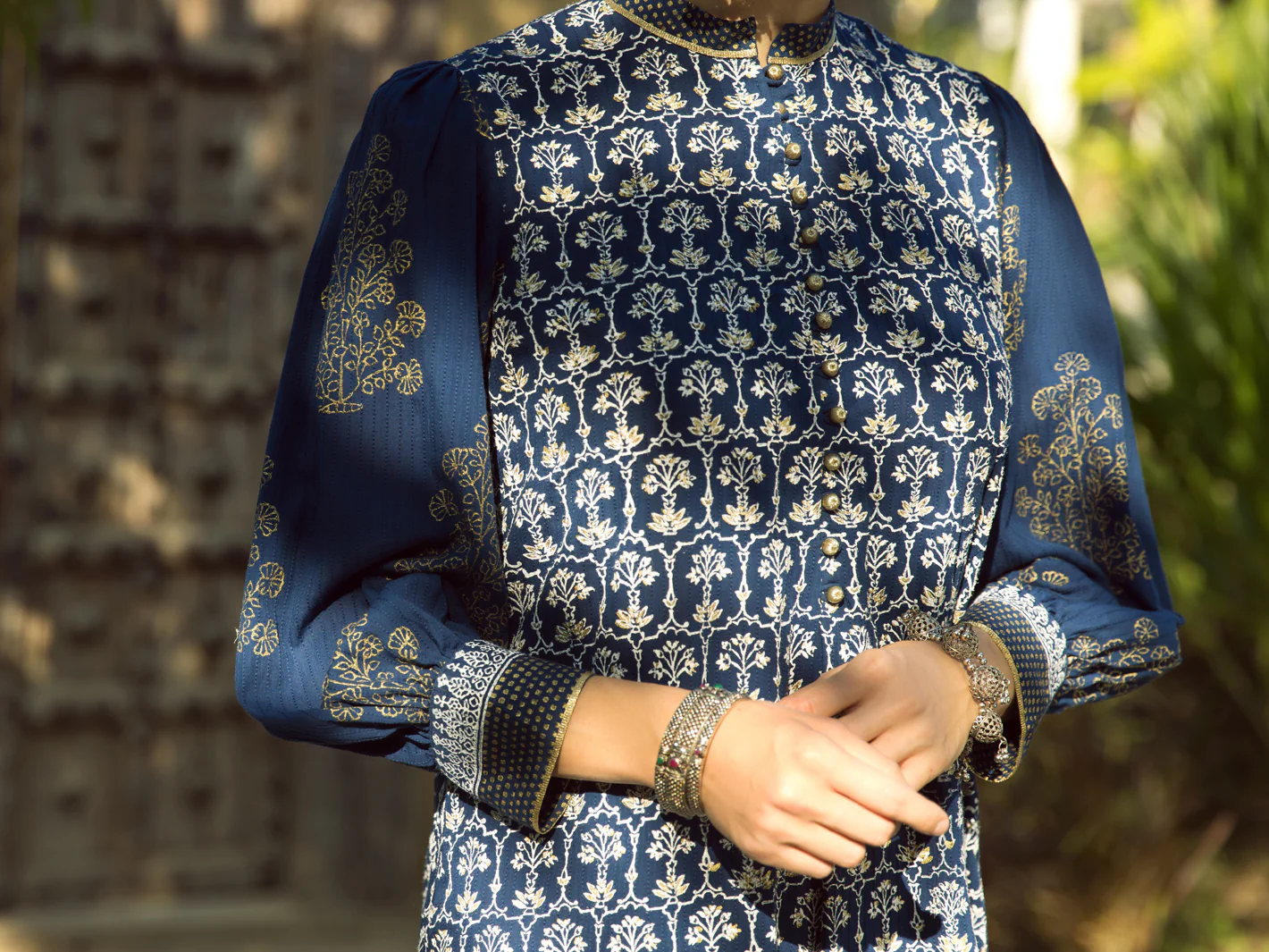 Blue Kurti - AL-LK-880 - Image 3