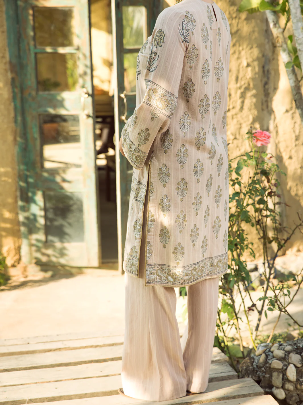 Light Brown Kurti - AL-LK-881 - Image 2