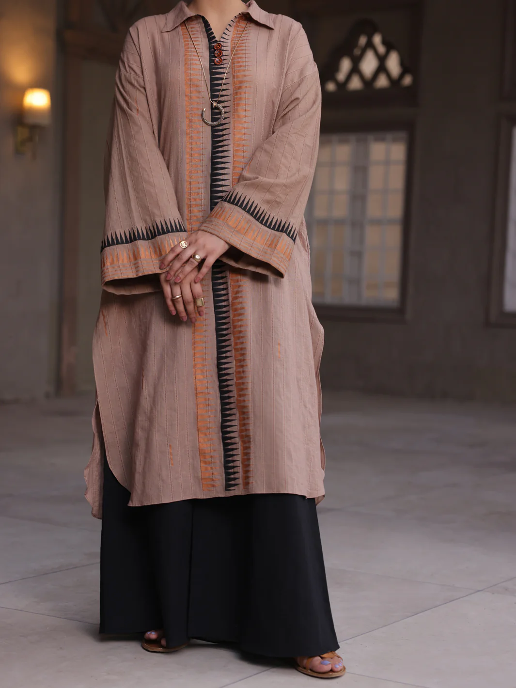 Light Brown Kurti - AL-LK-911