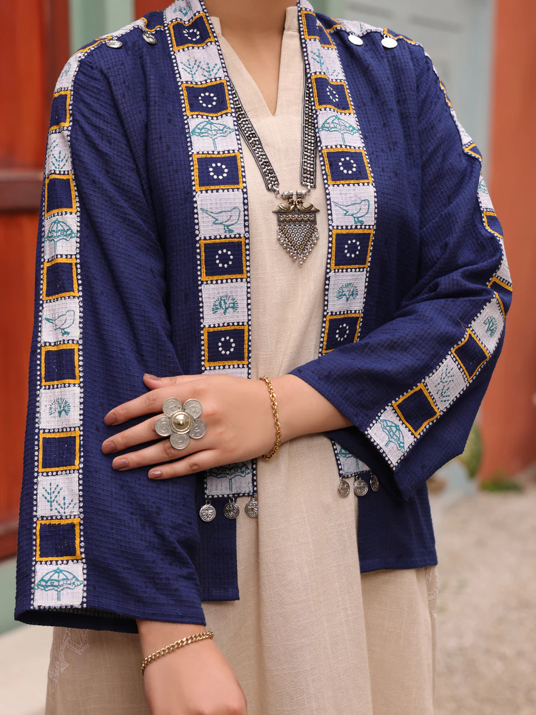 Blue Kurti - AL-LK-919 - Image 2