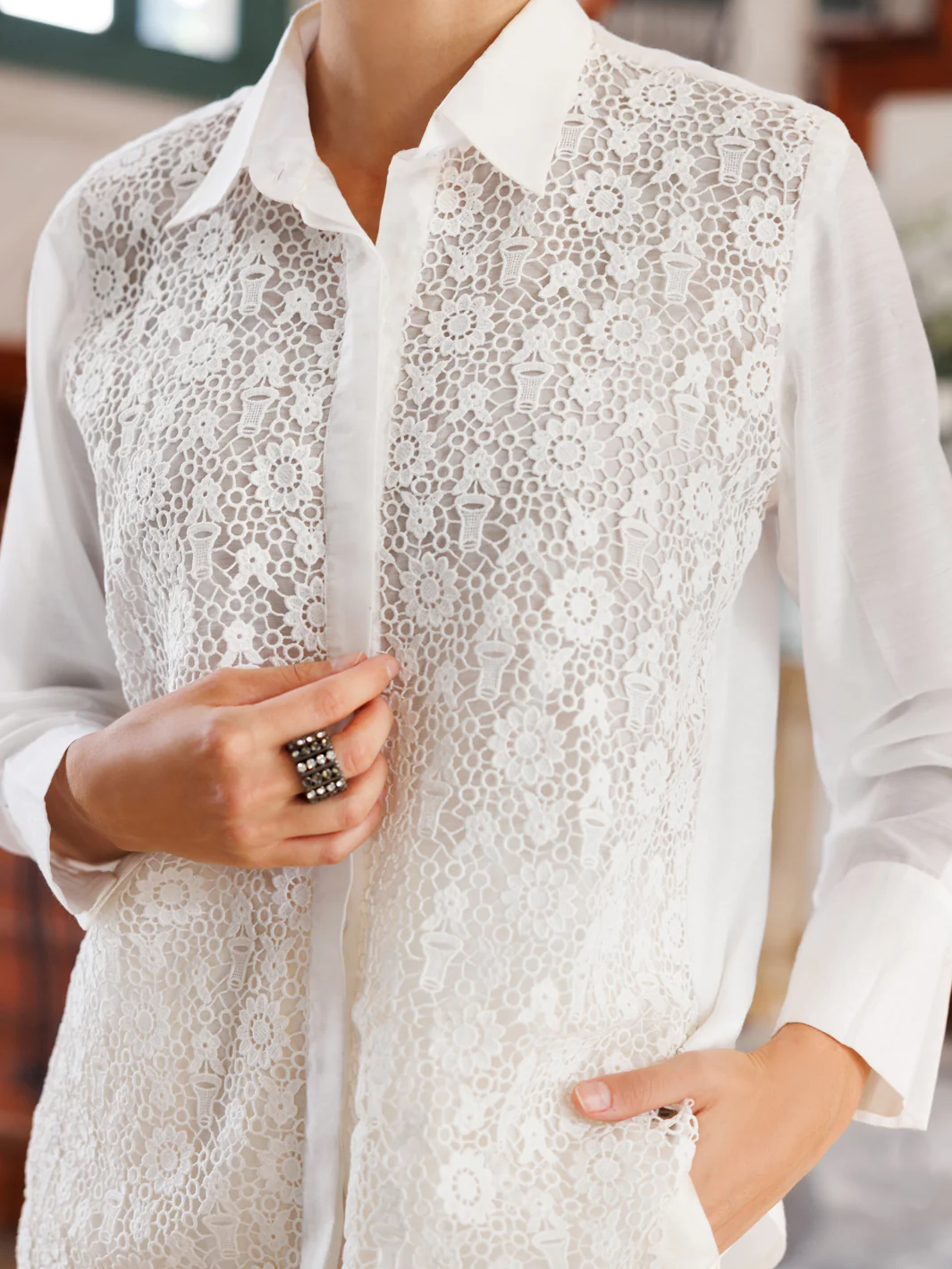 White Kurti - AL-LK-924 - Image 3