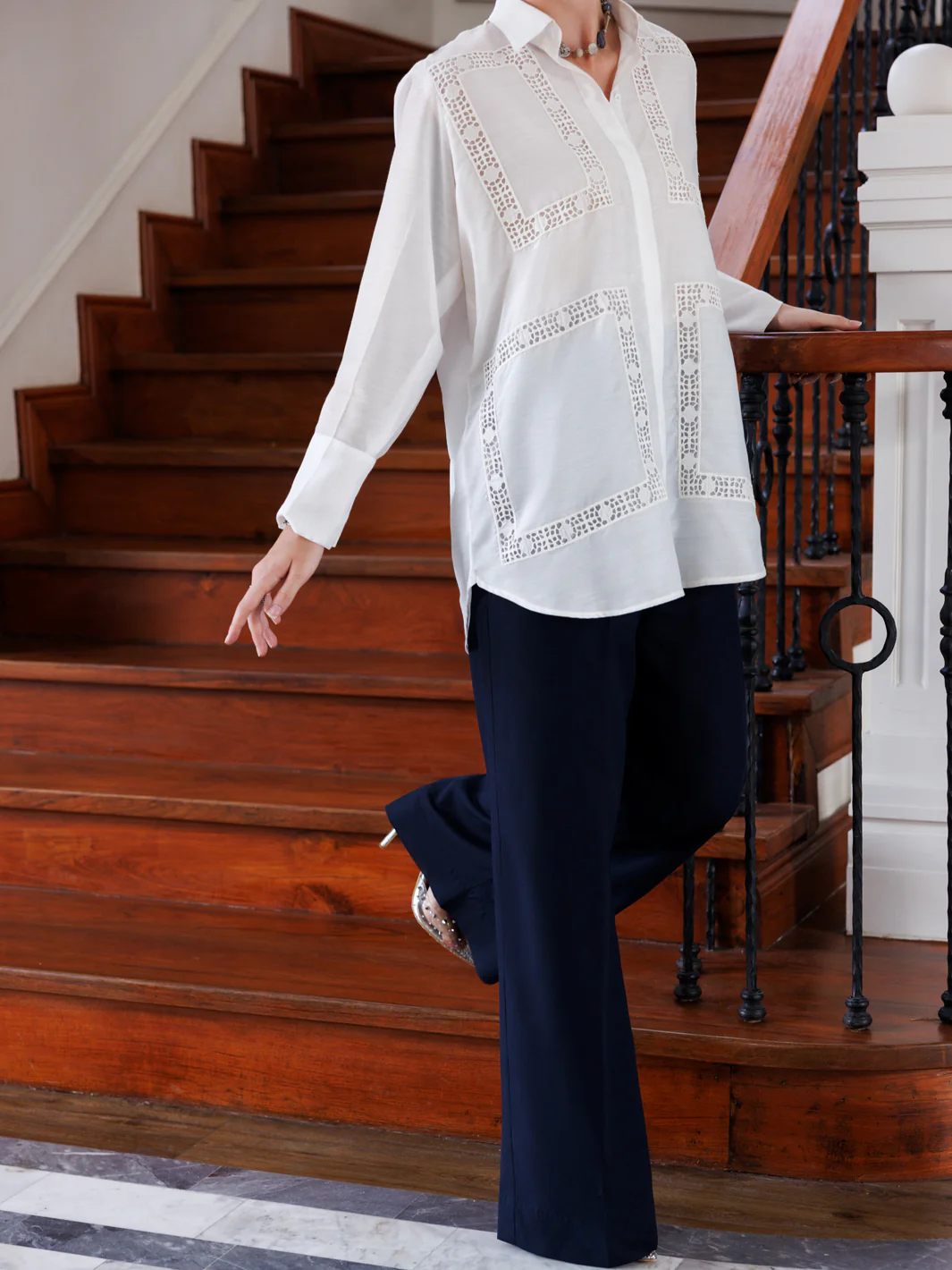 White Kurti - AL-LK-926 - Image 2