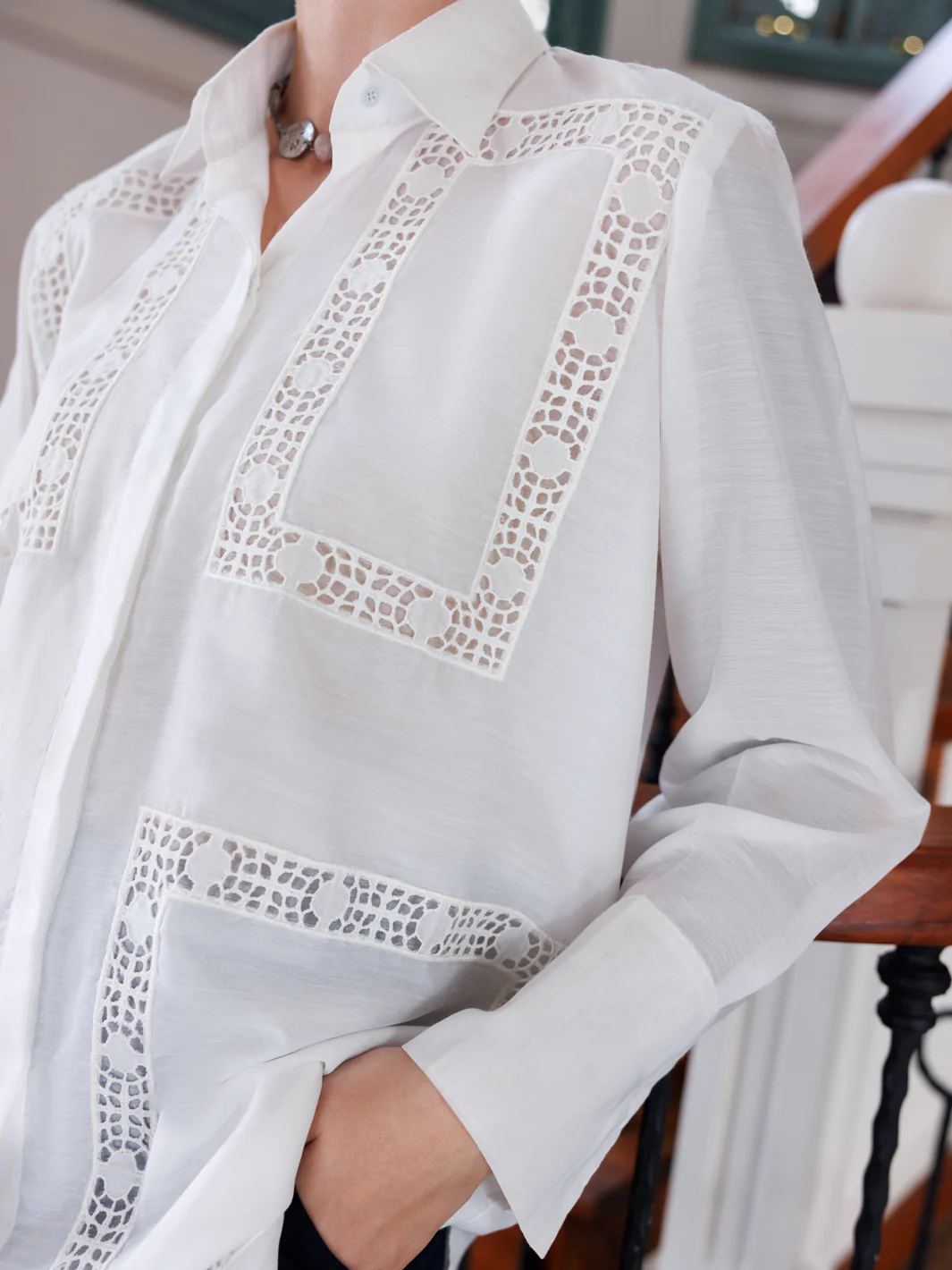 White Kurti - AL-LK-926 - Image 3