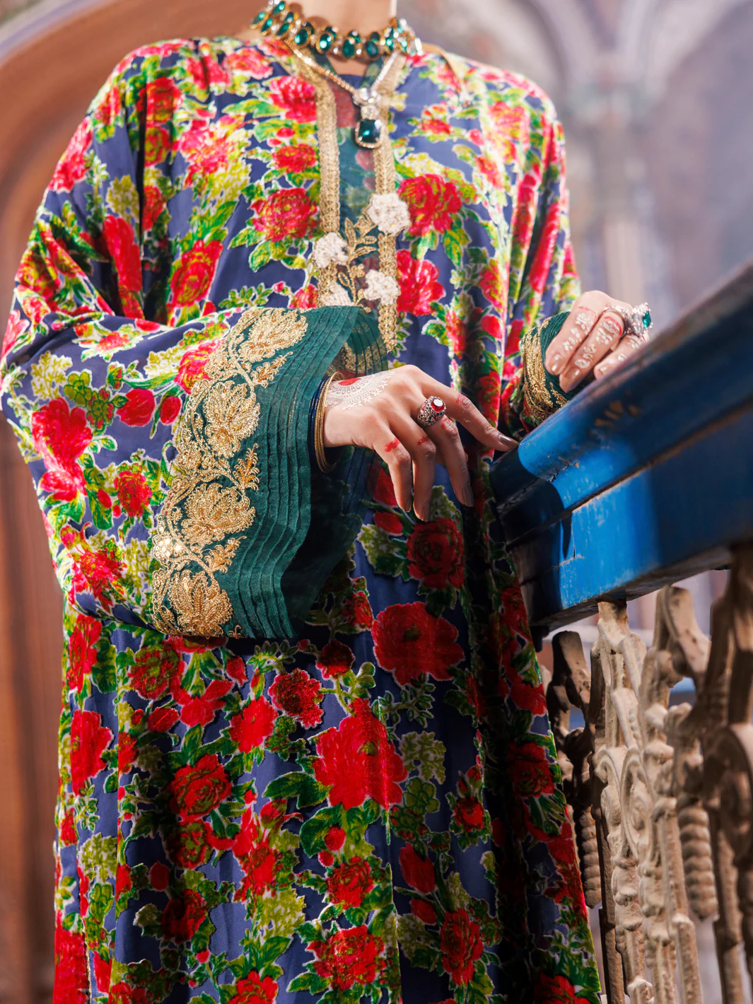 Green Palachi Formal 2Pc Stitched - AL-LS-LKS-535 - Image 3