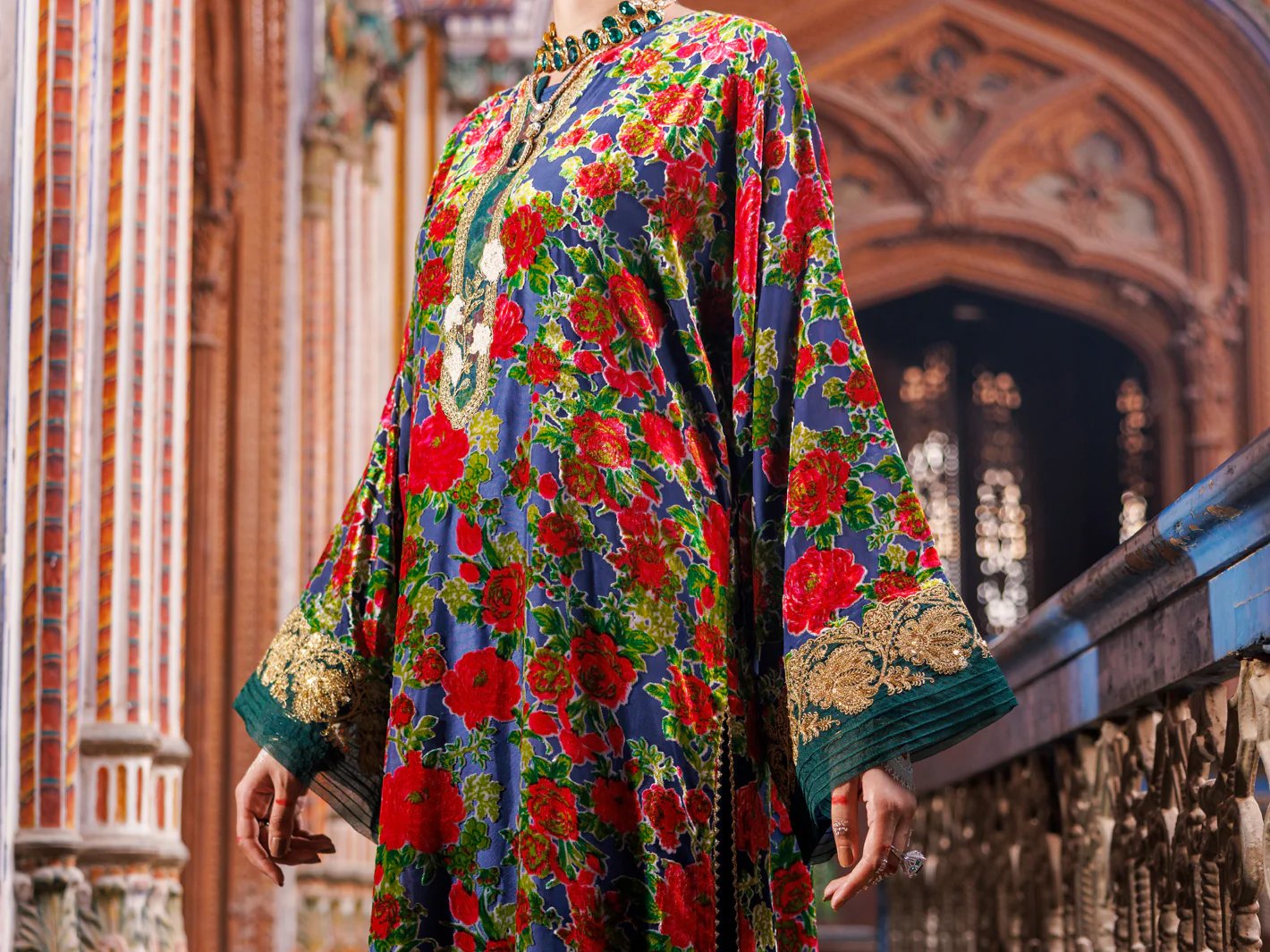 Green Palachi Formal 2Pc Stitched - AL-LS-LKS-535 - Image 4