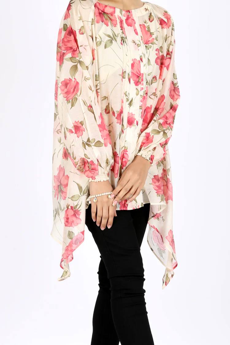 Off White Tunic - AL-LSK-125