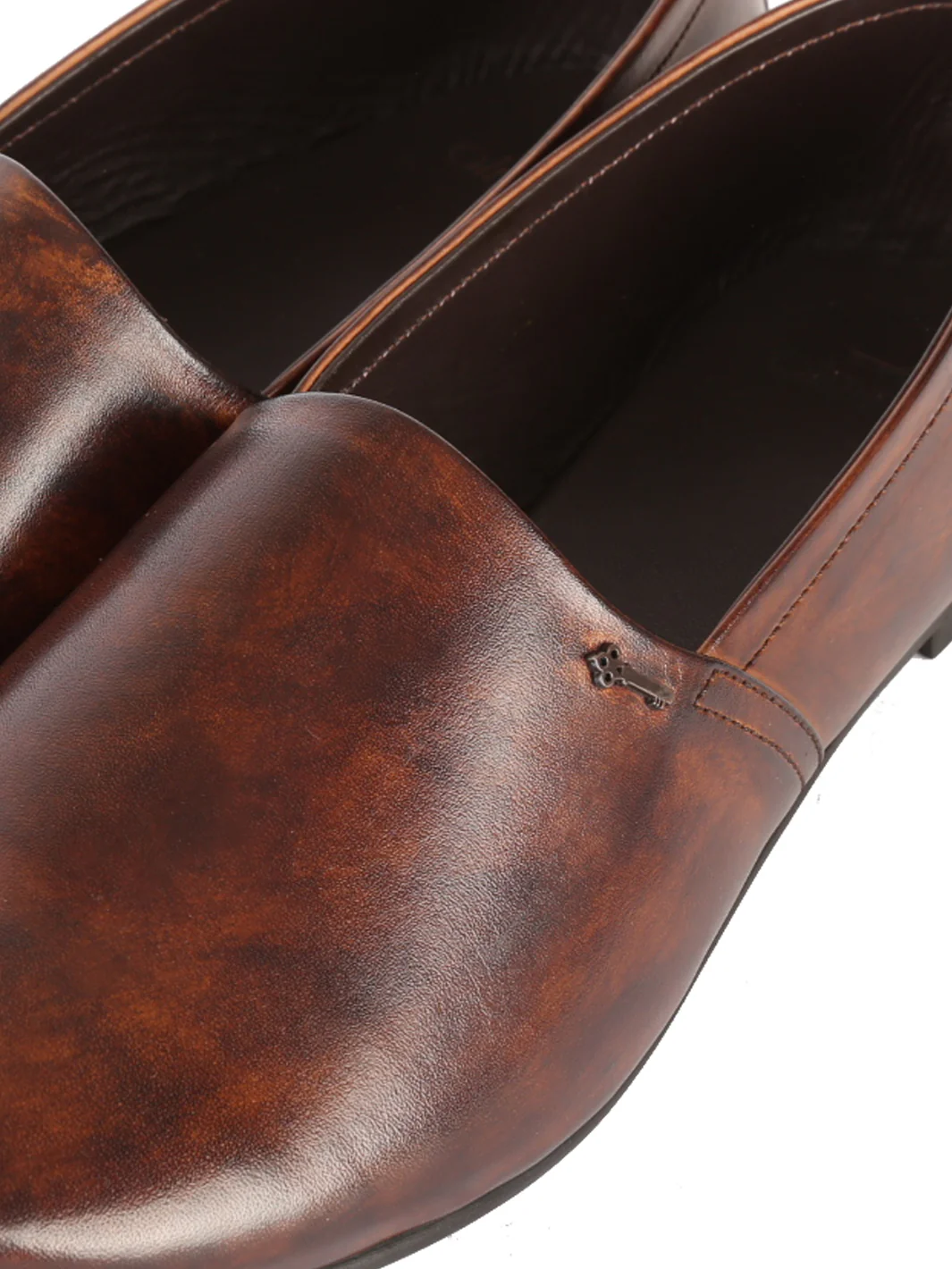 Brown Leather Slip-On - AL-MSHO-001-20 - Image 4