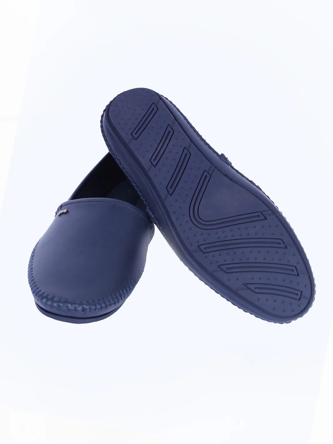 Navy Blue Leather Slip-On - AL-MSHO-011-R1-21 - Image 2