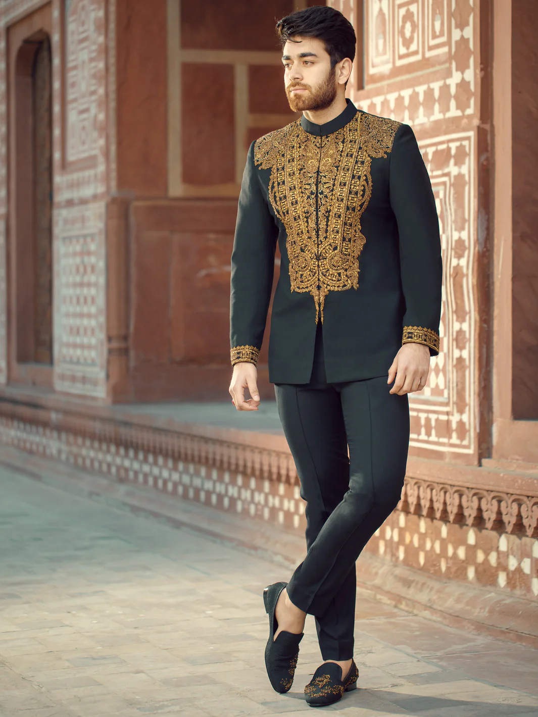 Black Prince Coat  - AL-PCS-013