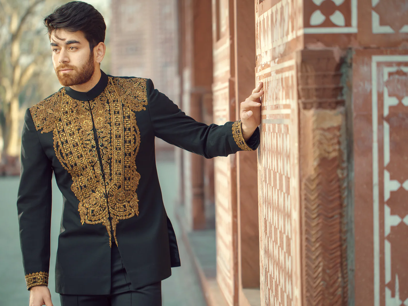 Black Prince Coat  - AL-PCS-013 - Image 3