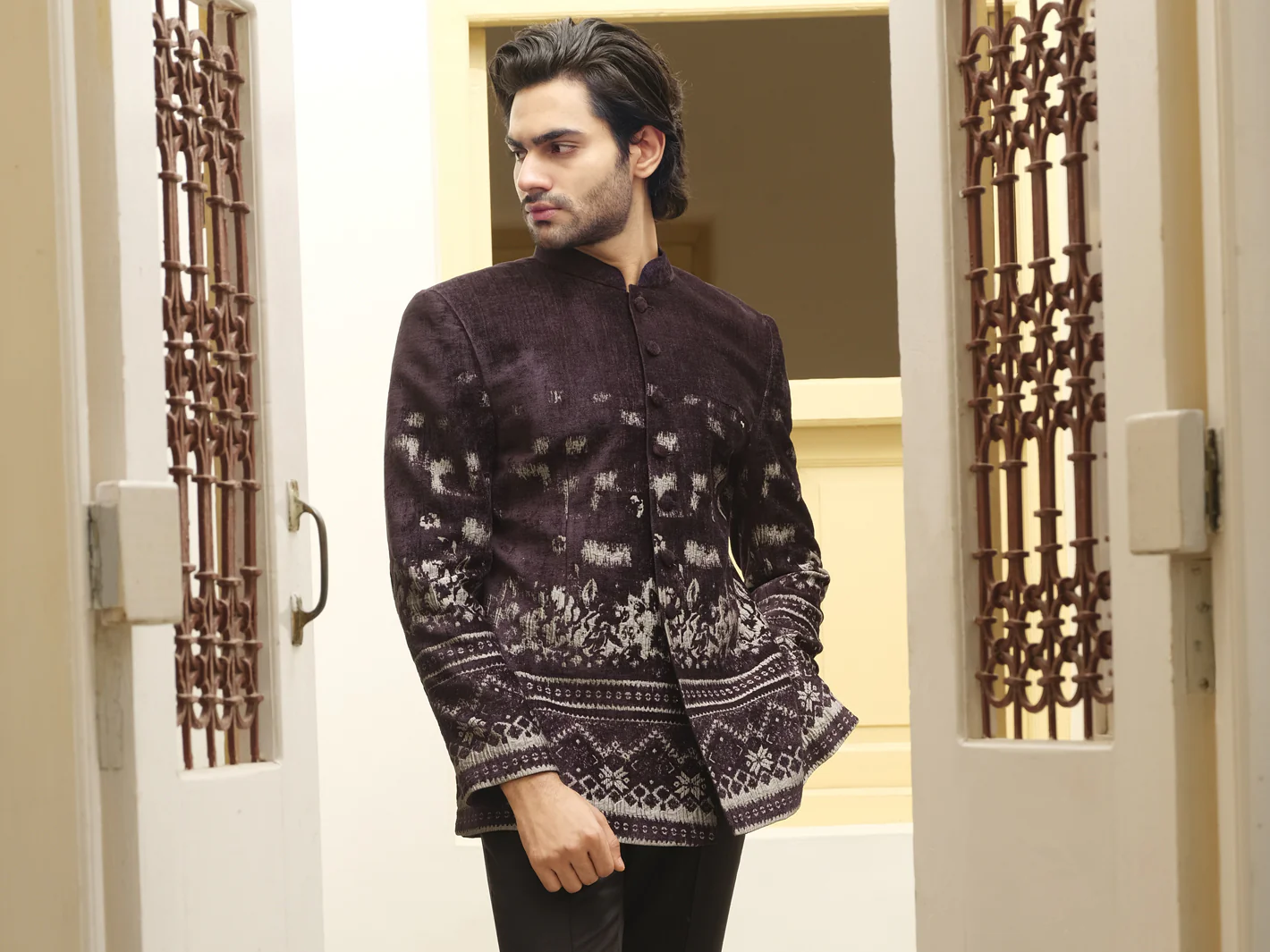Black Prince Coat - AL-PCS-022 - Image 2
