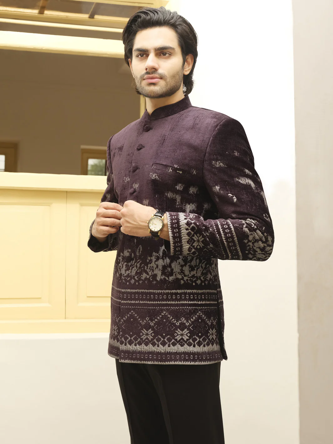 Black Prince Coat - AL-PCS-022 - Image 3