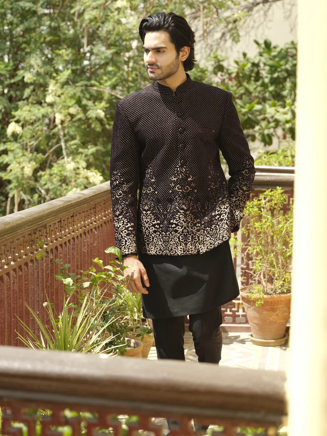 Black Prince Coat - AL-PCS-023