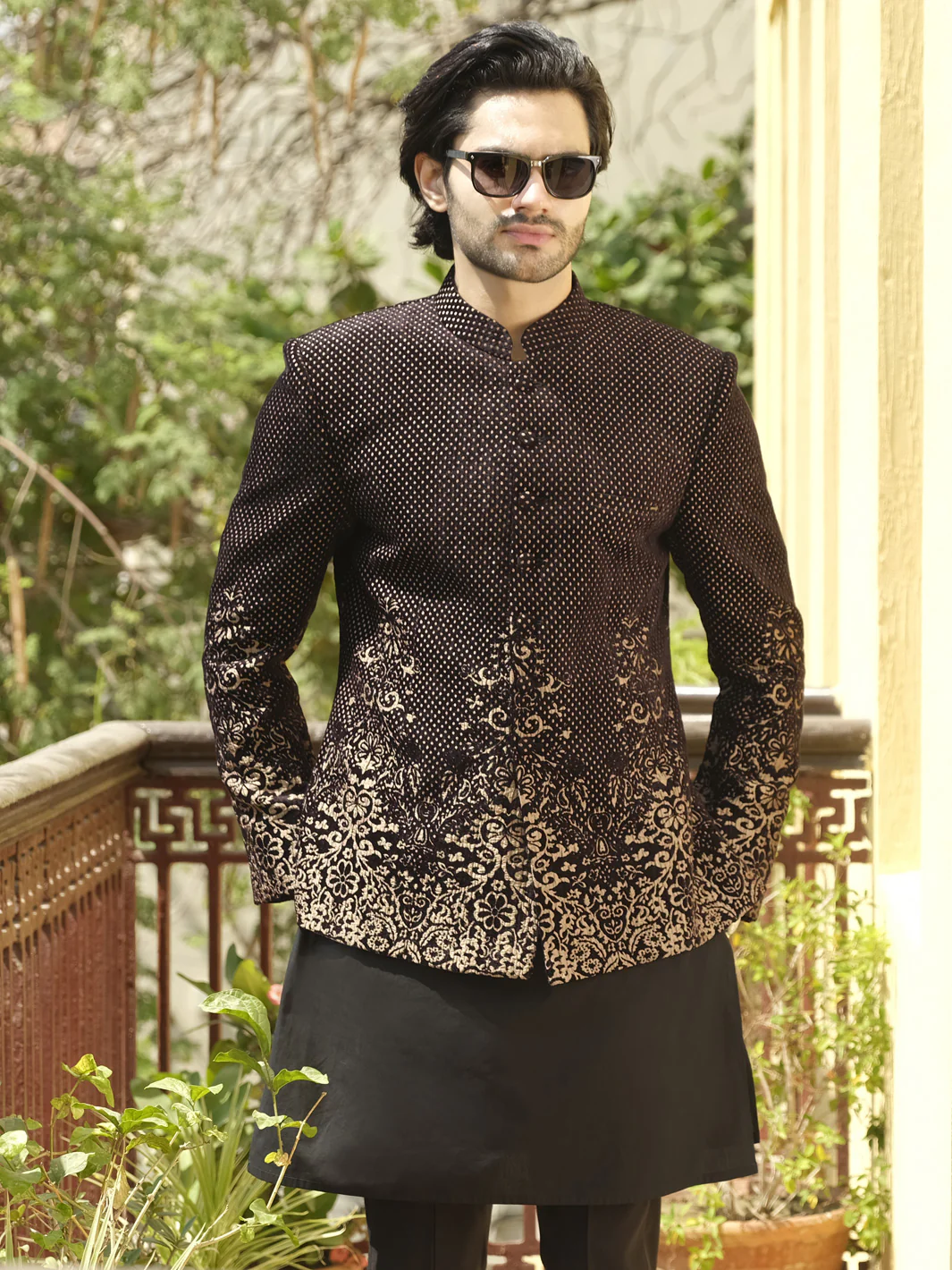 Black Prince Coat - AL-PCS-023 - Image 3