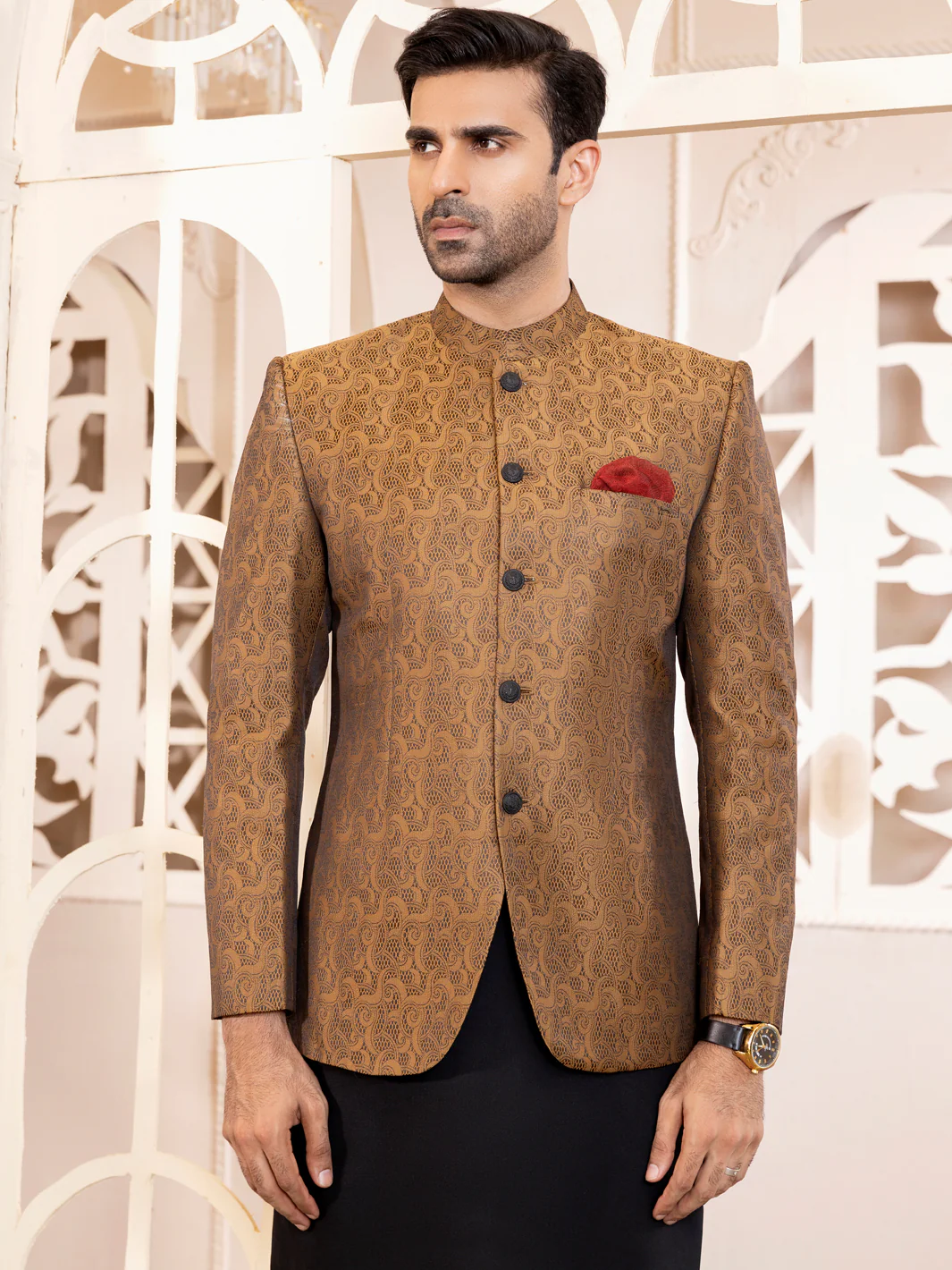 Brown Prince Coat - AL-PCS-039 - Image 6