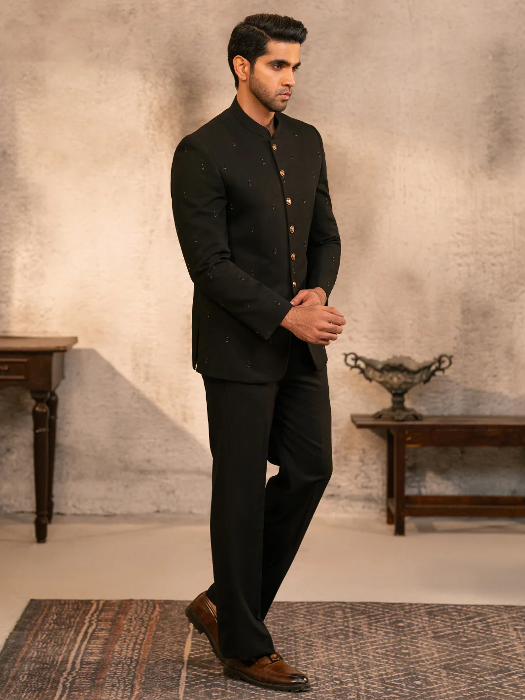 Black Prince Coat - AL-PCS-070 - Image 3