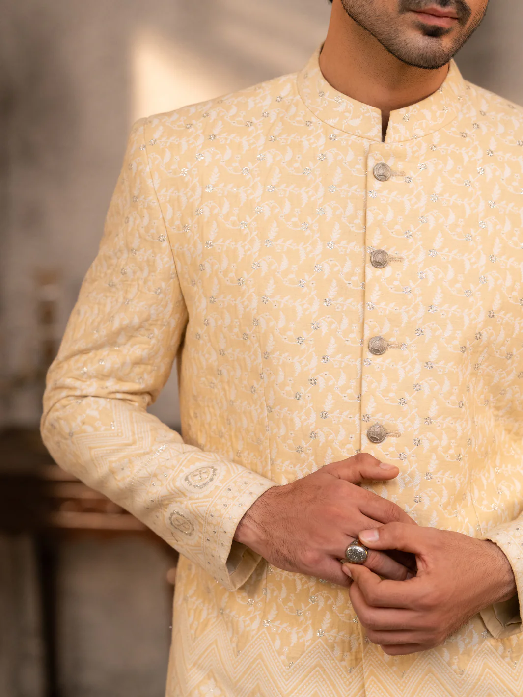 Yellow Prince Coat - AL-PCS-075C - Image 6