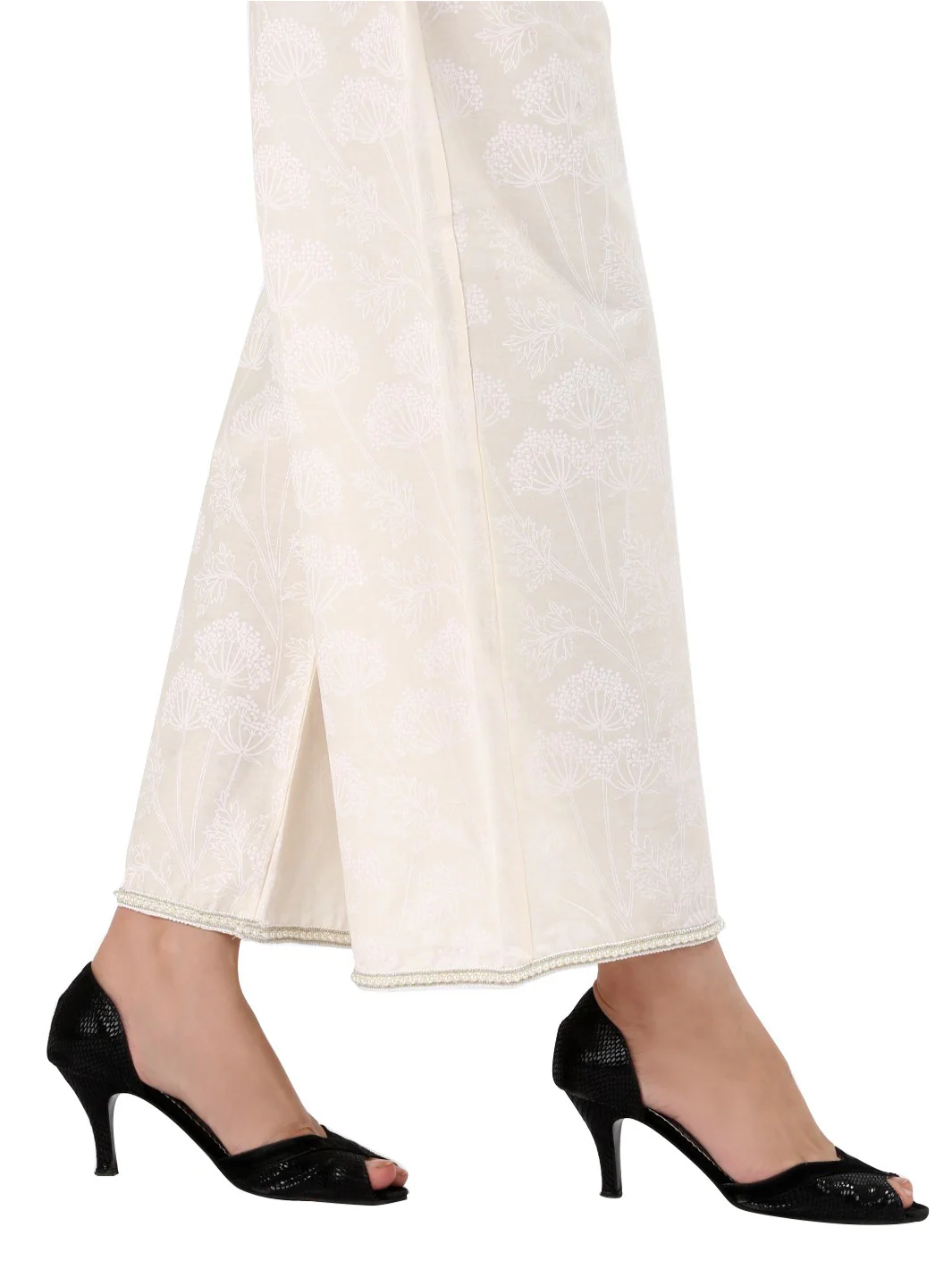Off White Women Trouser - AL-T-393 - Image 2