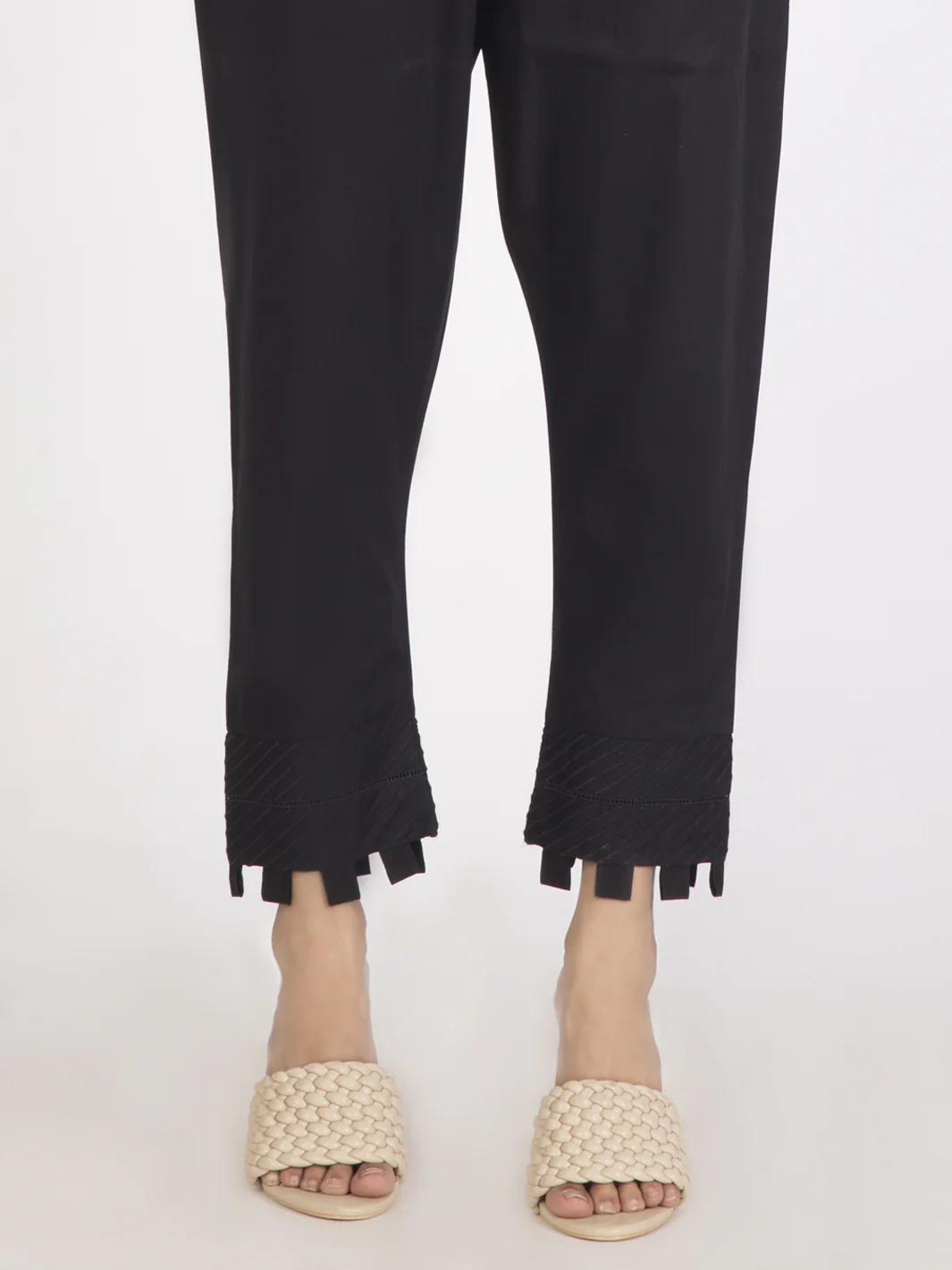 Black Viscose Trouser - AL-T-463