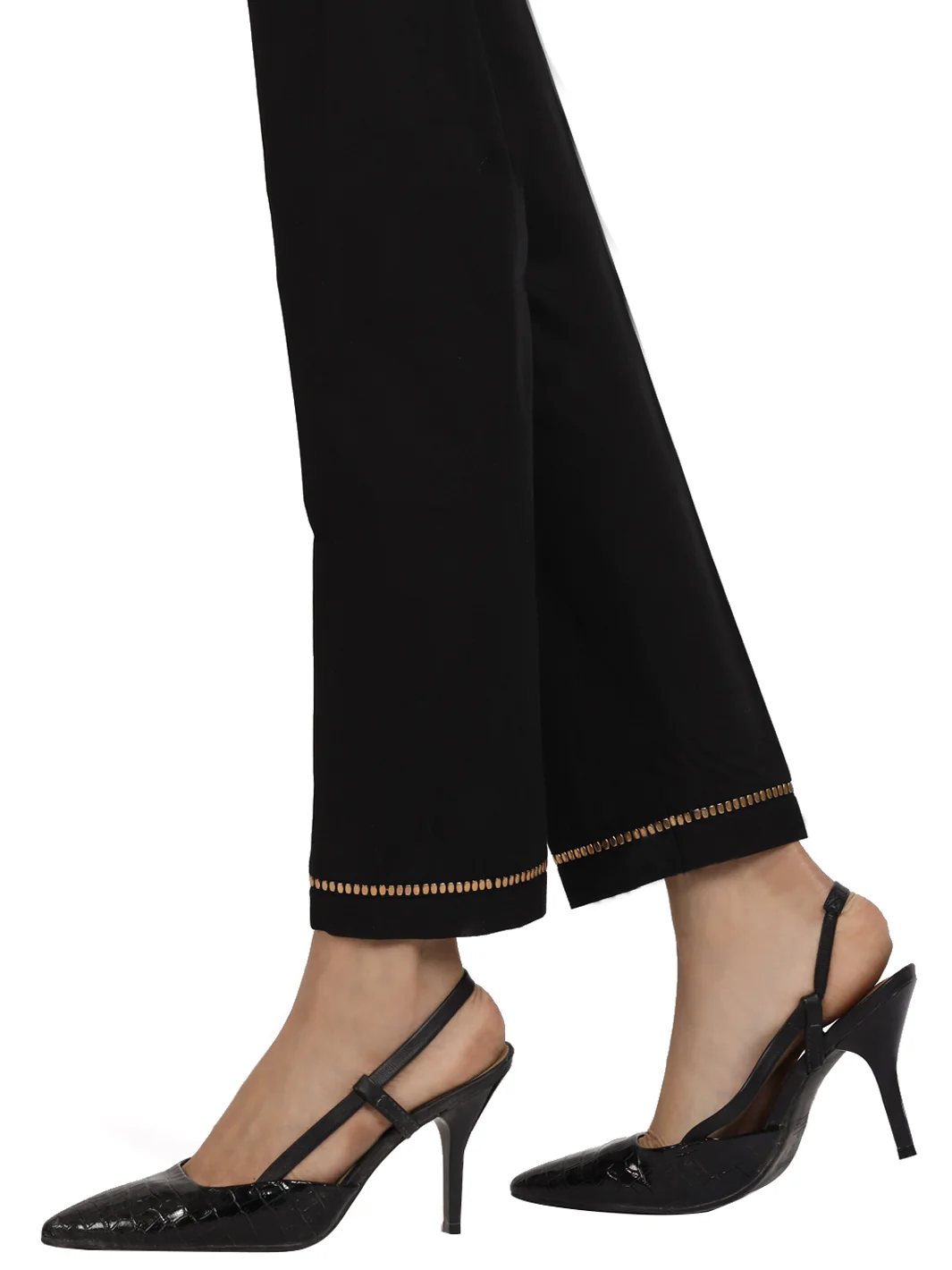 Black Women Trouser - AL-T-487 - Image 2