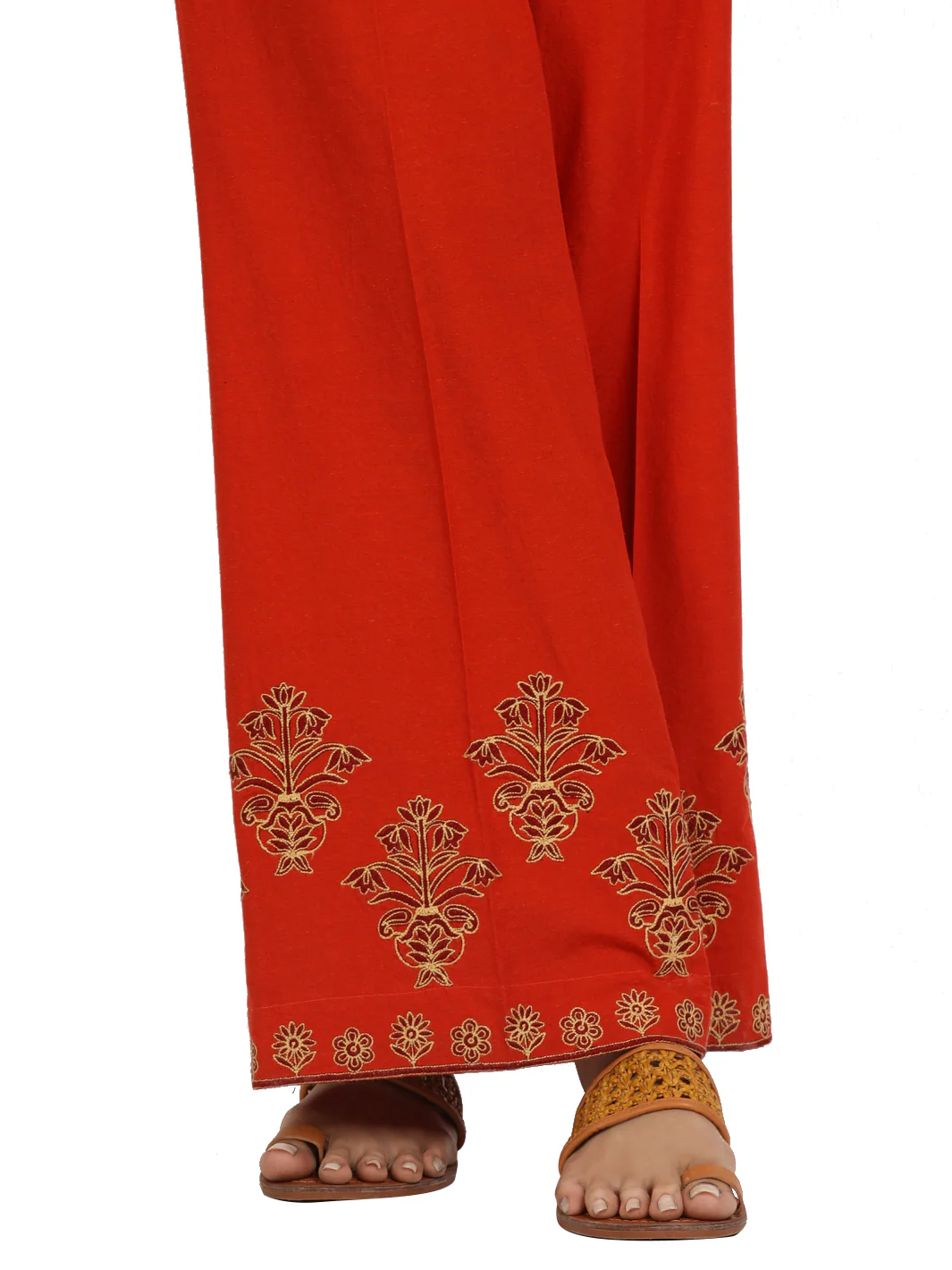 Red Women Trouser - AL-T-493 - Image 2