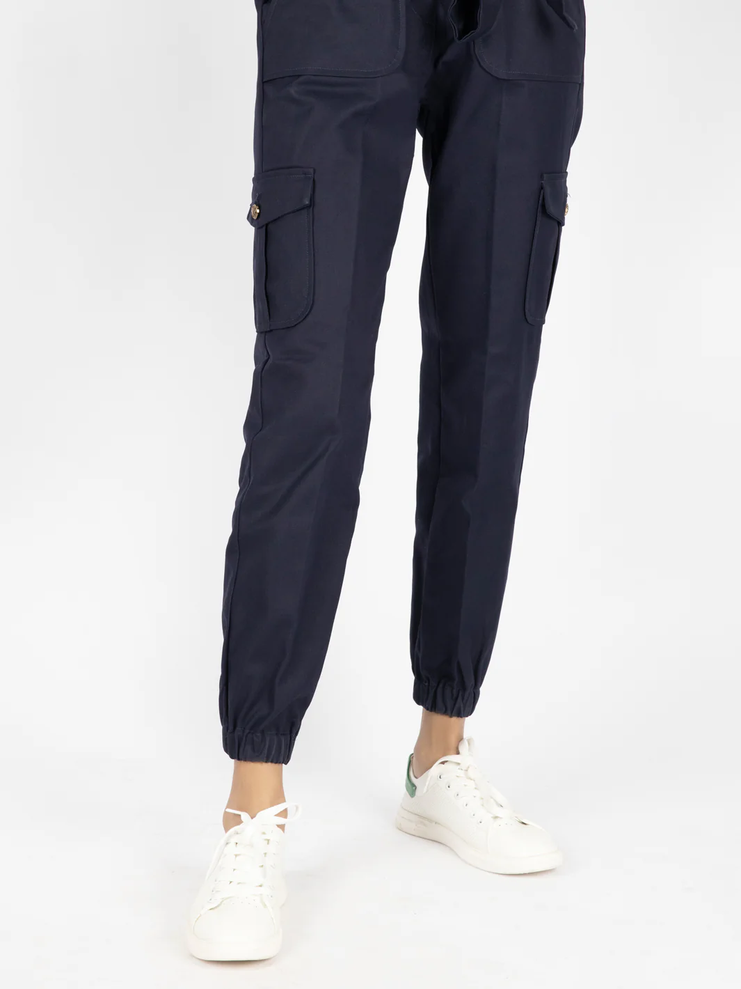 Navy Blue Women Trouser - AL-T-520 - Image 2
