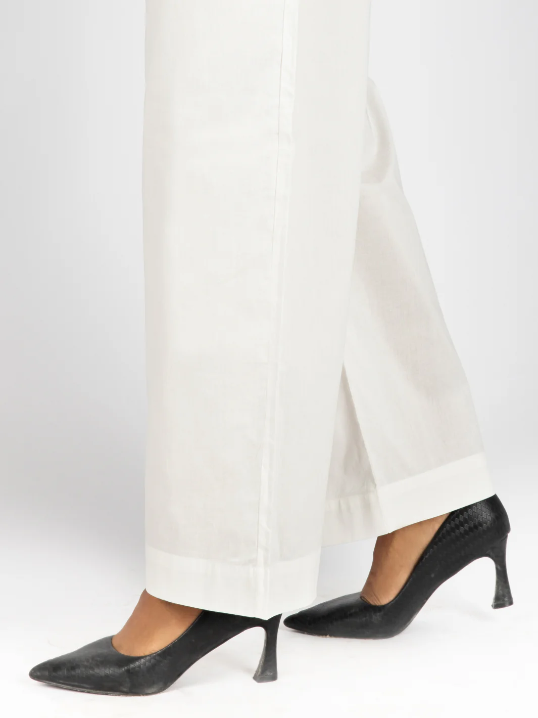 White Women Trouser - AL-T-545A - Image 2