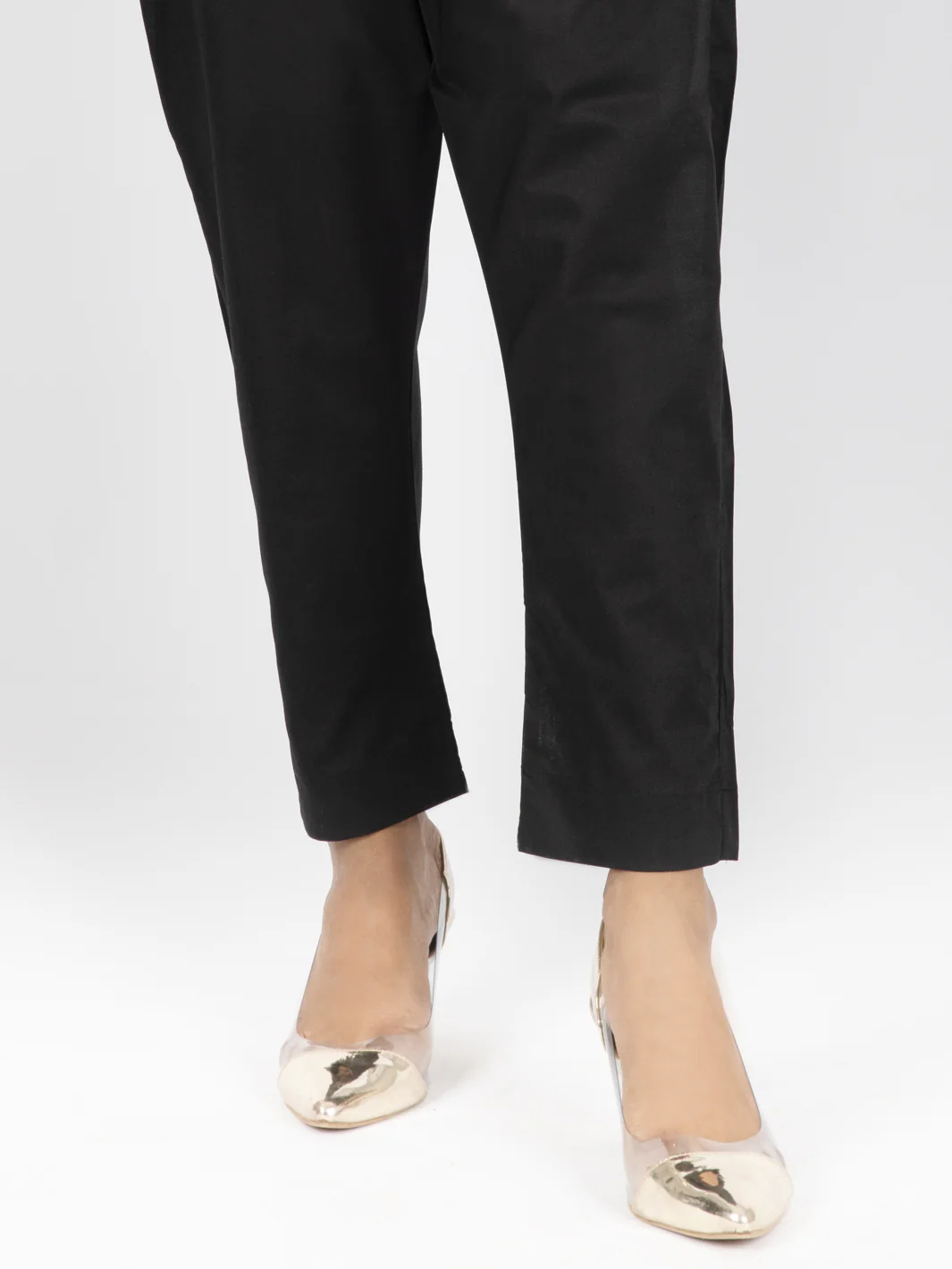 Black Women Trouser - AL-T-546B - Image 2