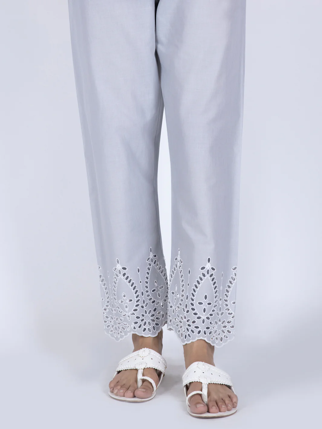 Grey Lawn Trousers - AL-T-638 - Image 2