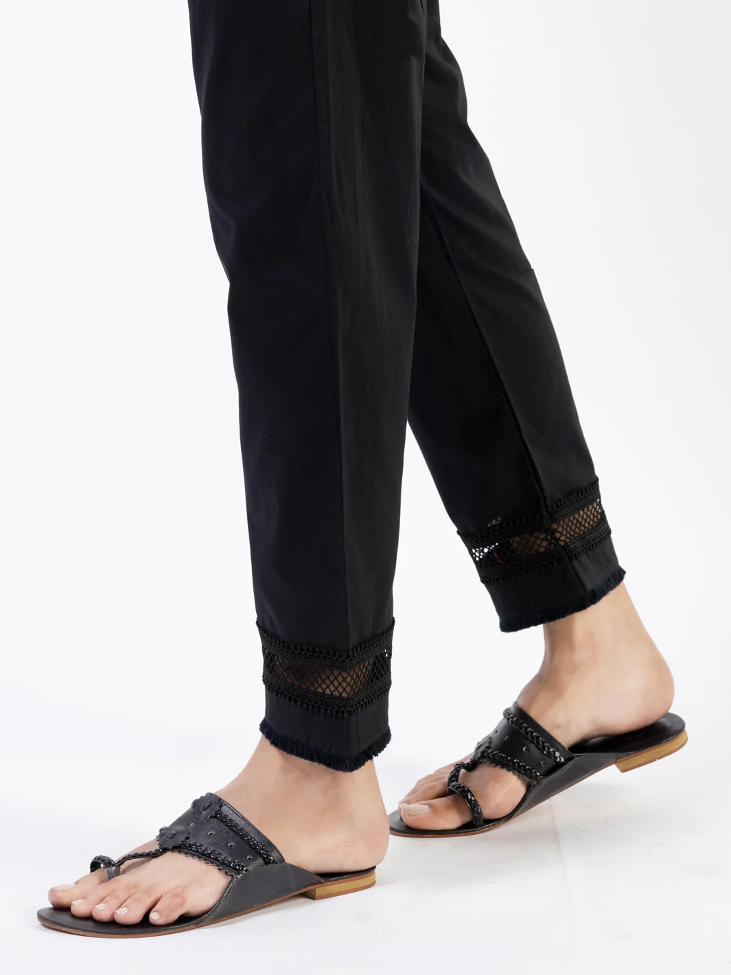 Black Dyed Trousers - AL-T-661 - Image 2