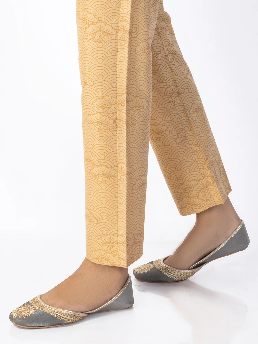 Khaki Cambric Trousers - AL-T-686 - Image 2