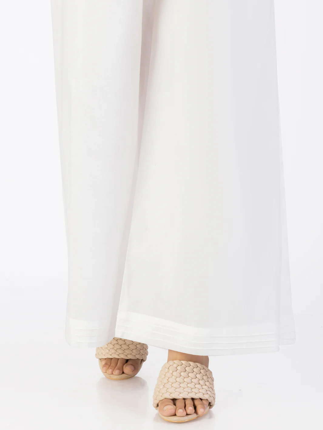 White Dyed Trousers - AL-T-756