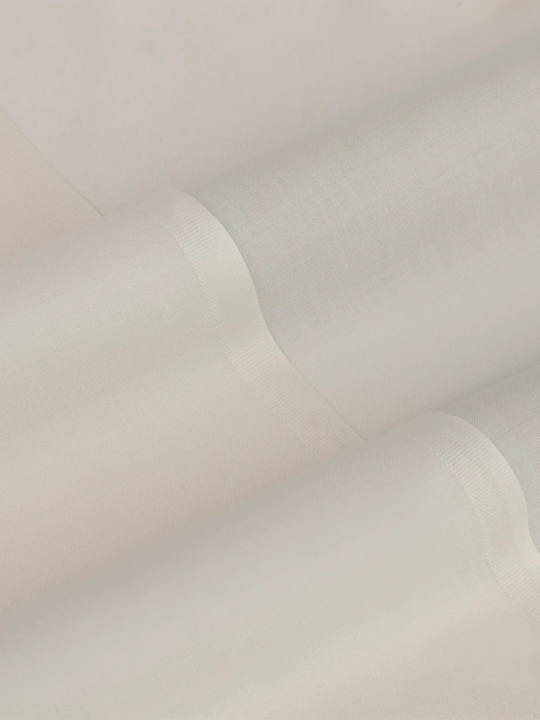 Cream Blended Unstitched Fabric - AL-UN-JHR-15054