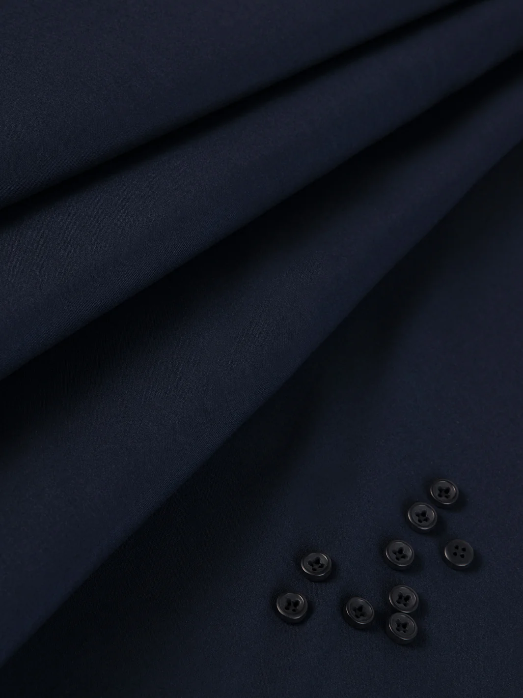 Dark Blue Blended Men Unstitched Fabric - AL-Johar-23 - Image 2