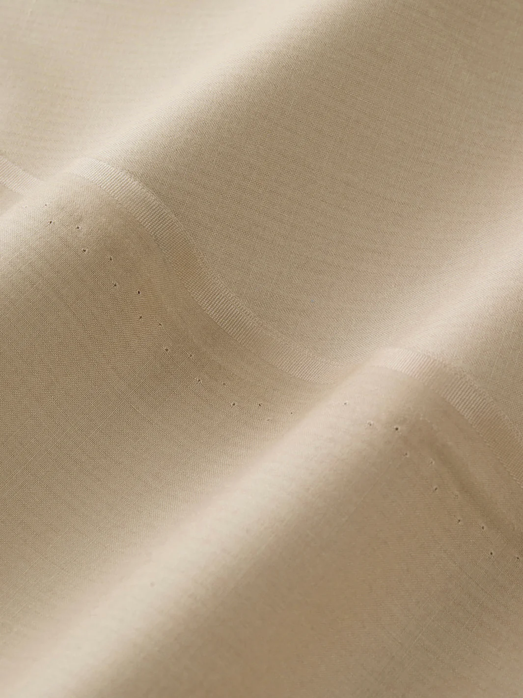 Cream Blended Unstitched Fabric - AL-UN-JHR-6195