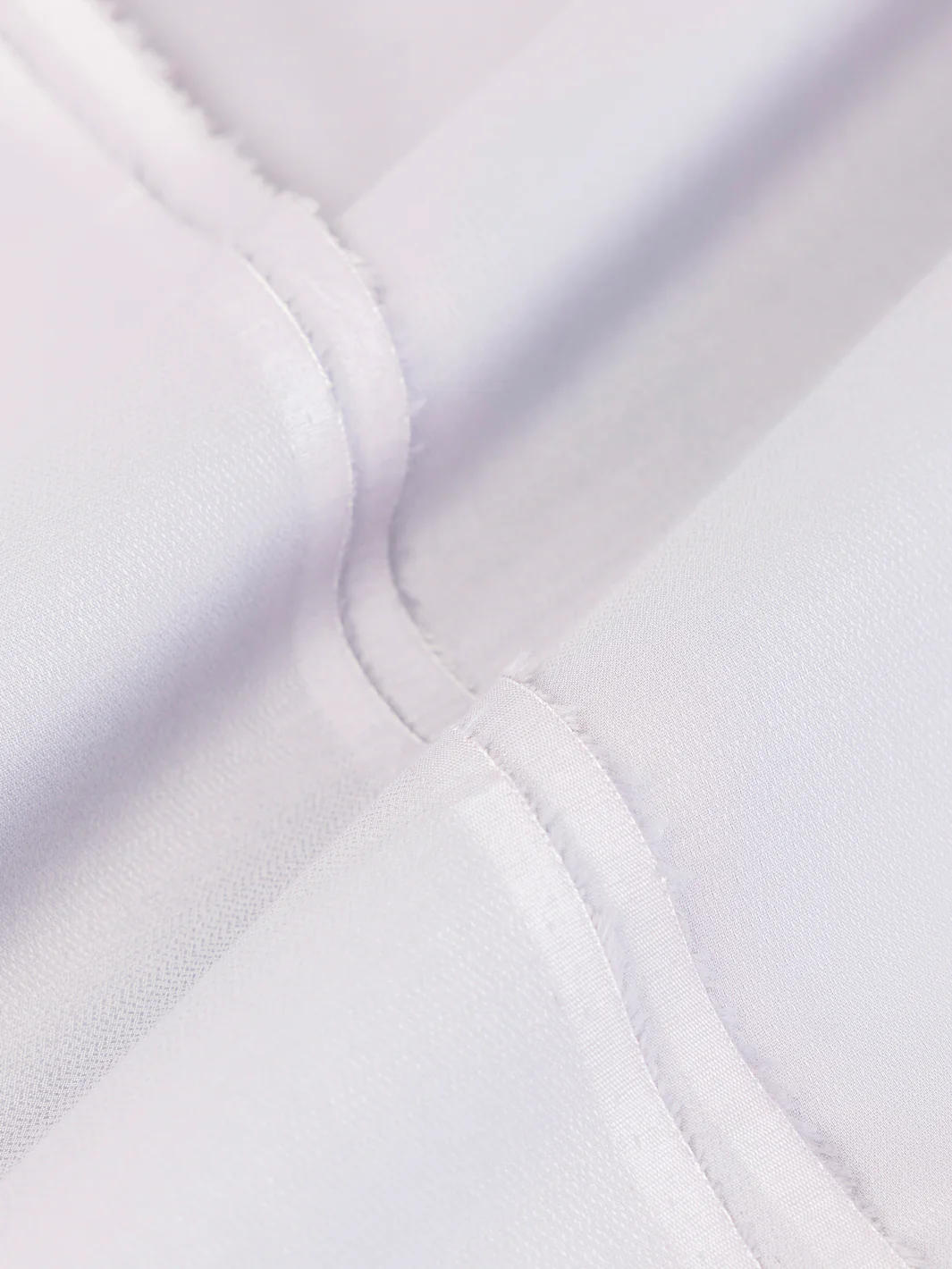 White Cotton Unstitched Fabric - AL-UN-MRJ-6177