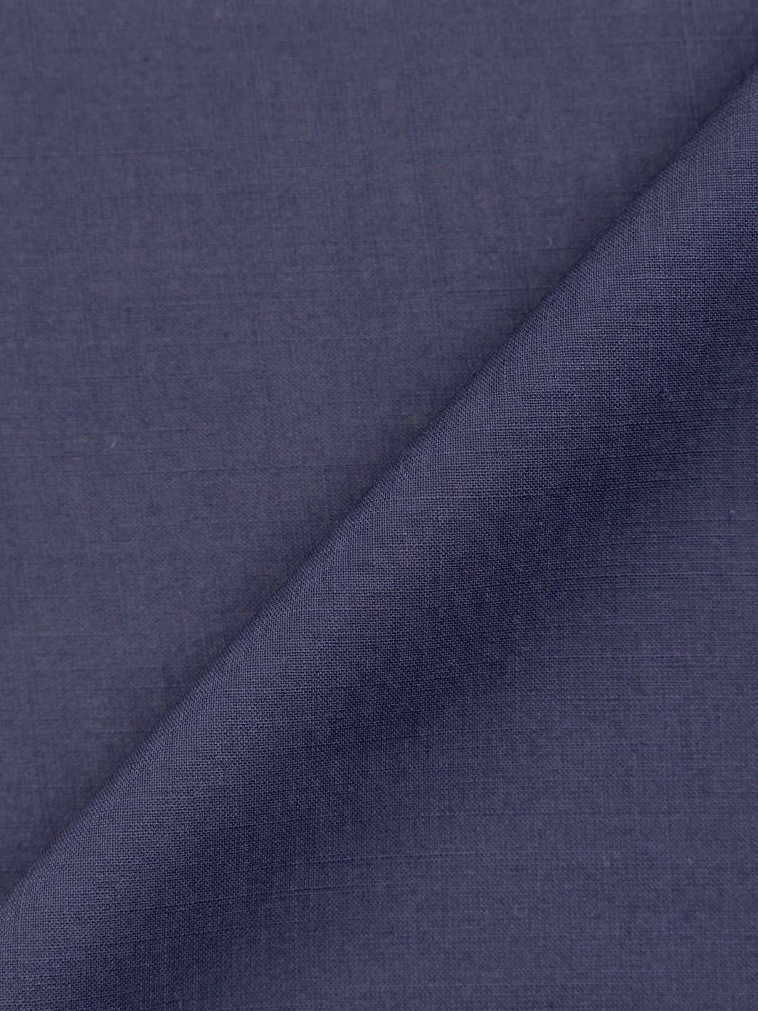 Navy Blue Plain Unstitched Fabric - AL-UN-NZM-15115