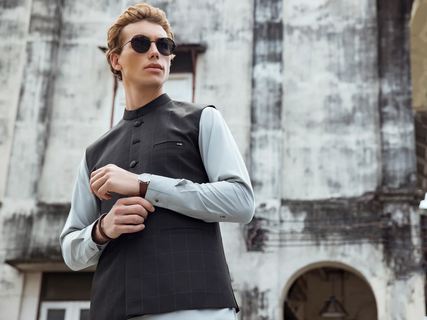 Black Waistcoat - AL-WC-366 - Image 5