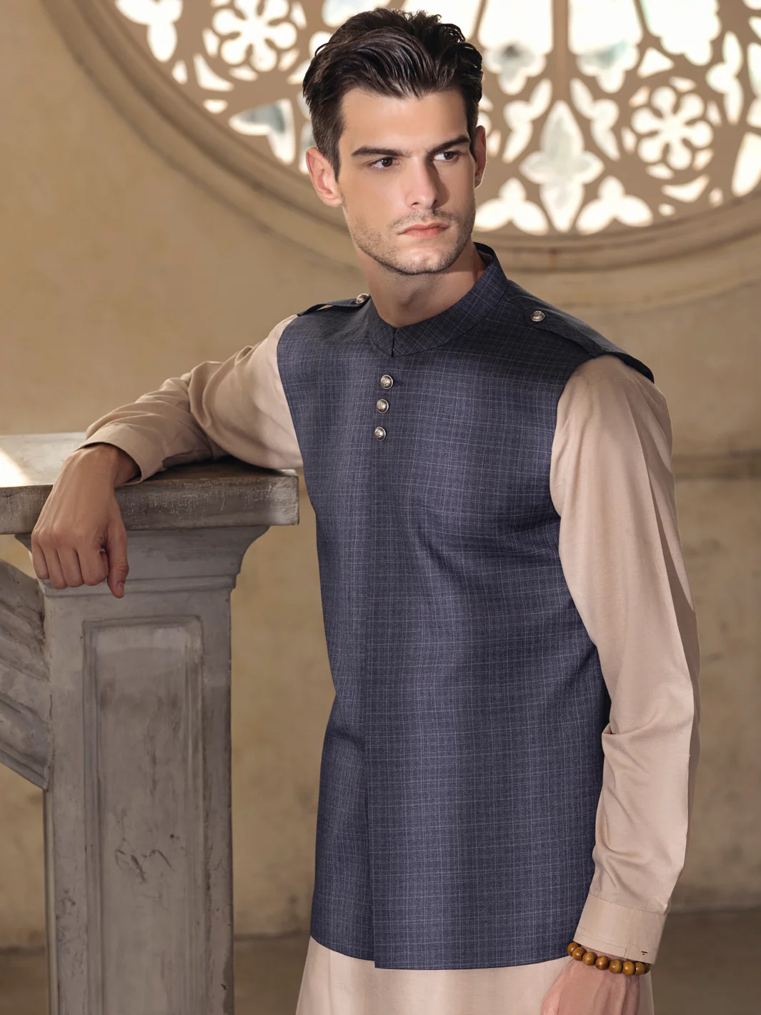 Grey Waistcoat - AL-WC-400 - Image 2
