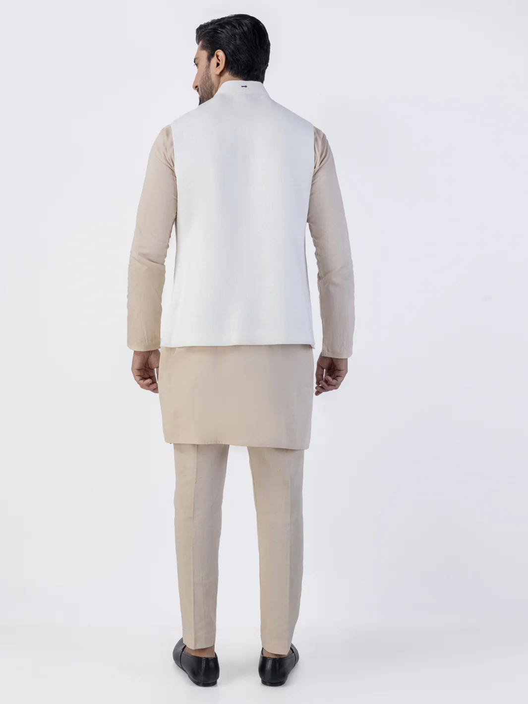 White Waistcoat - AL-WC-457B - Image 3