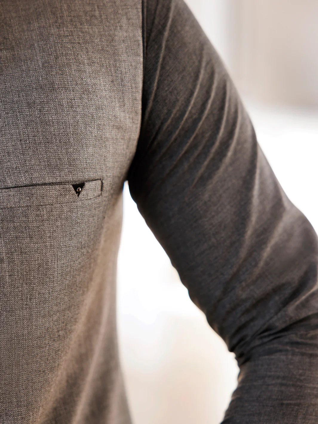 Grey Blended Waistcoat - AL-WC-575 - Image 4
