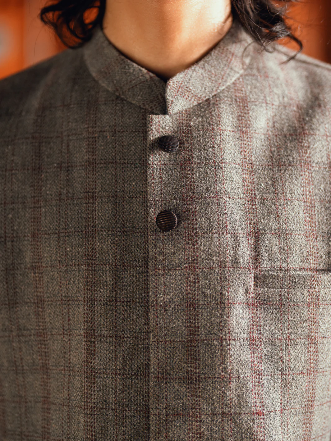 Grey Formal Waistcoat - AL-WC-600 - Image 6