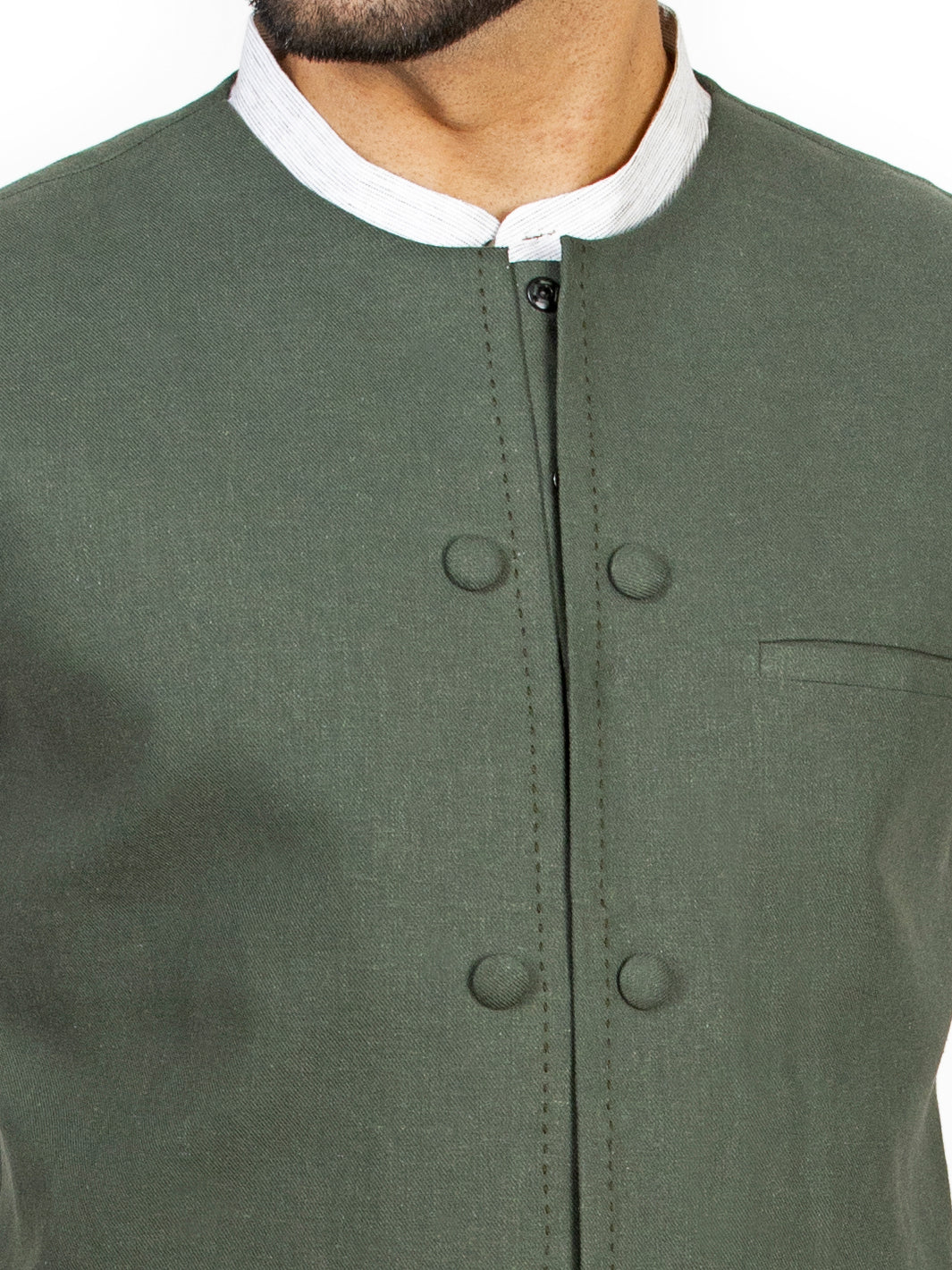 Green Waistcoat - ALCR-WC-005 - Image 3