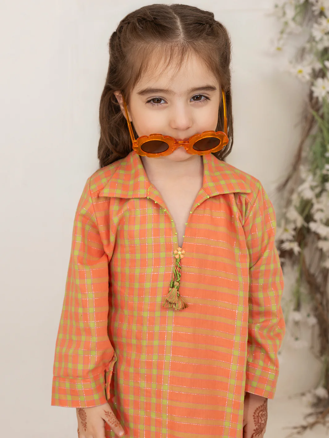 Peach 2 Piece Stitched - ALGR-2PS-LKS-1012 - Image 3