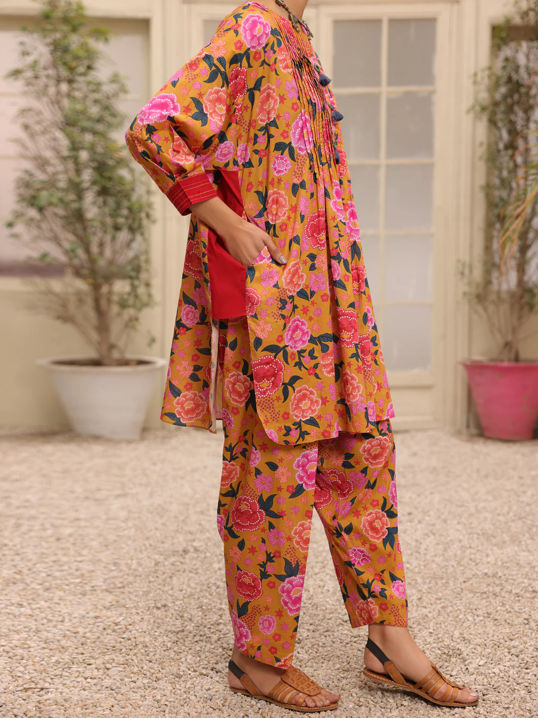 Terracotta Lawn 2 Piece Unstitched - ALP-2PS-1682 - Image 4