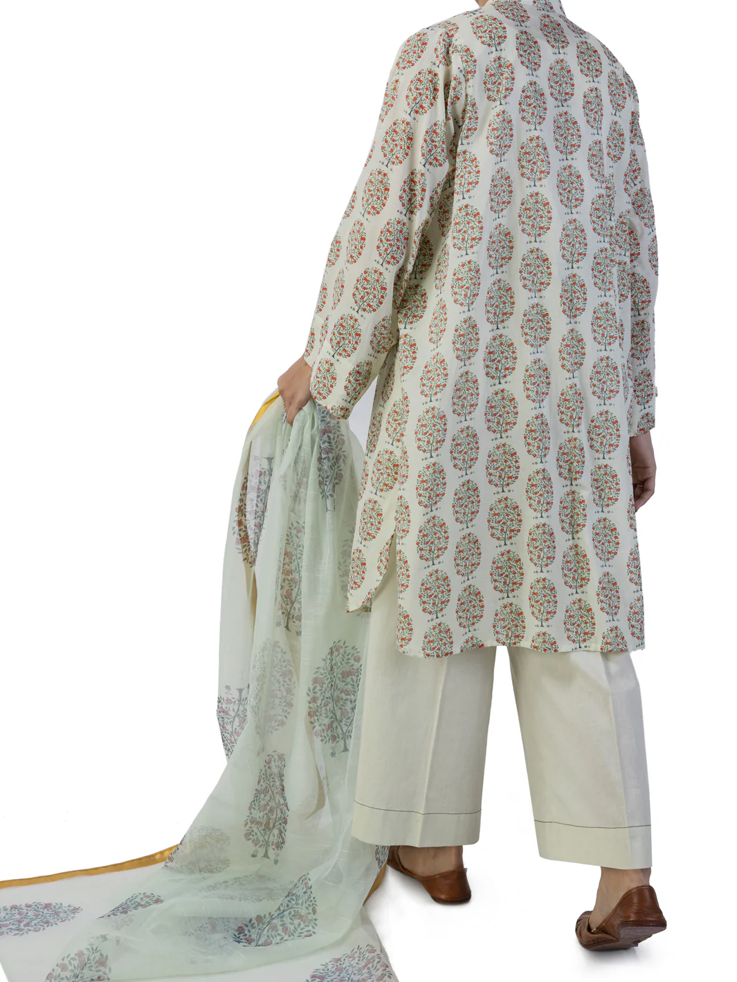 Pista Green Lawn 2Pc Unstitched - ALP-2PS-1746 - Image 2