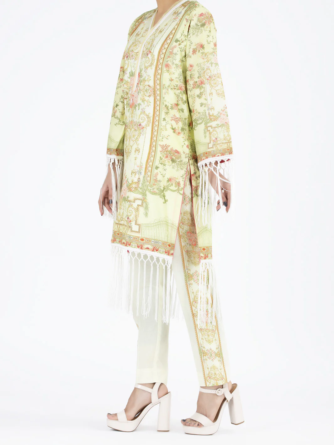 Green Lawn 2 Piece Unstitched - ALP-2PS-872