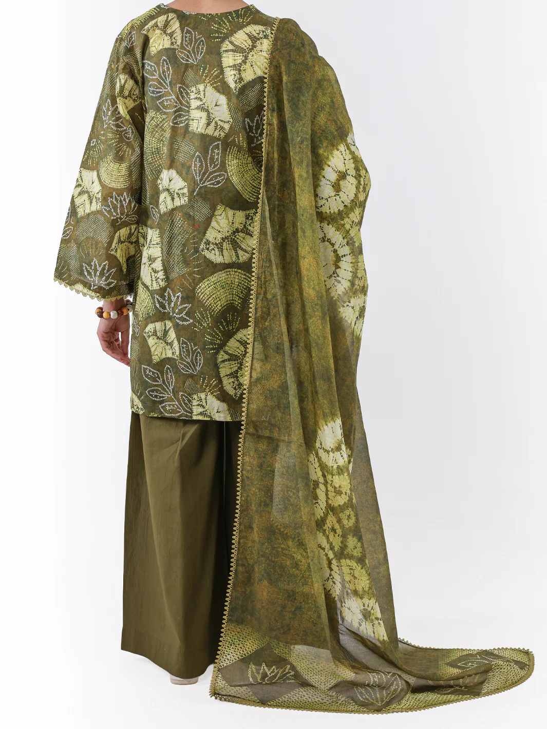 Green Lawn 3Pc Unstitched - ALP-2PS-LKD-2472 - Image 3