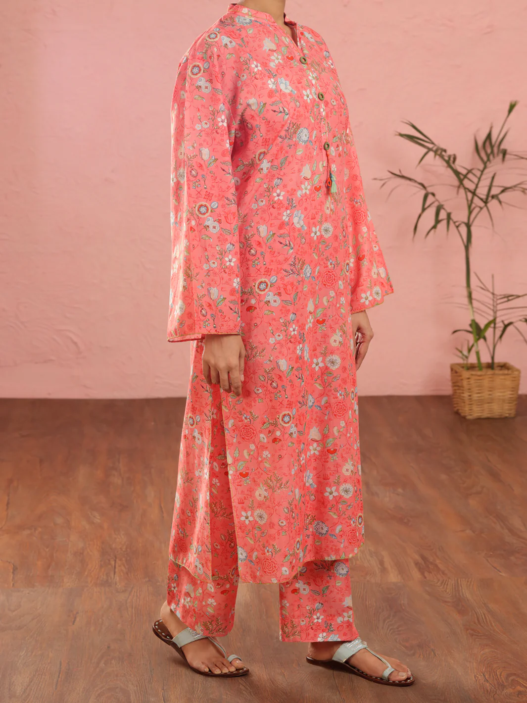 Pink Cambric 2Pc Stitched - ALP-2PS-LKS-1963 - Image 4