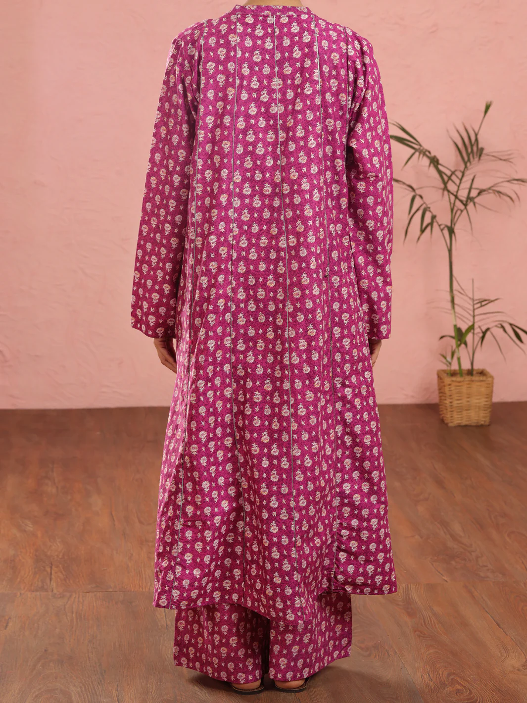 Purple Cambric 2Pc Stitched - ALP-2PS-LKS-1970 - Image 3